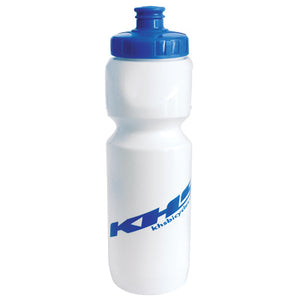 Khs Waterbottle,27 Oz,Wht White W/Blue Cap & Logo Logo Water Bottle Khs Hydration