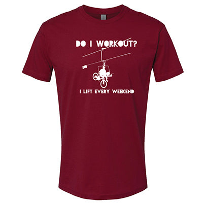 Uc T-Shirt,Weekend Lift,Med Cardinal Weekend Lift  Apparel