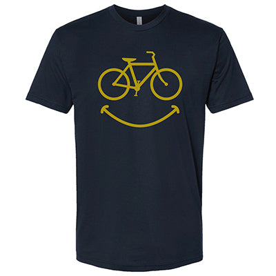 Uc T-Shirt,Smile,Med Midnight Navy Smile  Apparel