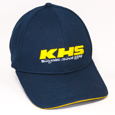KHS HAT 1975 NAVY W/GOLD LOGO VELCRO STRAP