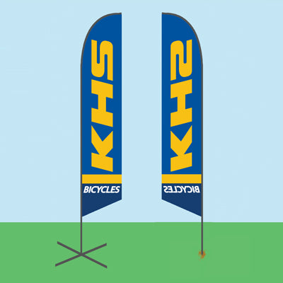 Khs Promotional Flag Blade Flag Khs Promotional Blade Flag Khs Merchandis