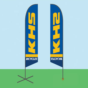 Khs Promotional Flag Blade Flag Khs Promotional Blade Flag Khs Merchandis