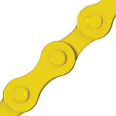 kmc chain s1 x 112l yellow s1 chains