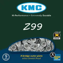 Load image into Gallery viewer, KMC Z99 Z99 Chain, 9 Spd Grey