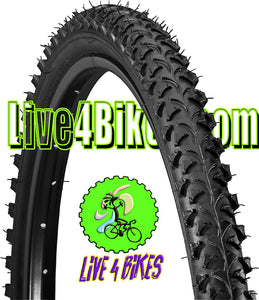 Knobby 26 x 2.10 MTB Mountain Bike Tire Off Road  - Live 4 Bikes