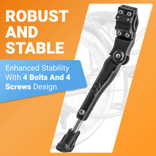 Load image into Gallery viewer, Adjustable Bicycle Kickstand for Stretch Bikes Chopper Bike Cruiser Bicycle