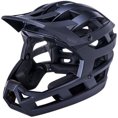 Kali,Invader 2.0,Sld Mat, Xs/M Matte Black Invader 2.0  Helmets