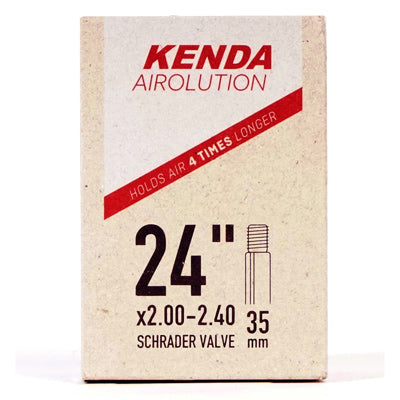 Kenda 24X2.0X2.4 Tube Av Airolution,35Mm Airolution Schrader Valve Tubes  Tubes  24'' / 507