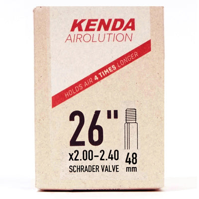 Kenda 26X2.0-2.4 Tube Av Airolution,48Mm Airolution Schrader Valve Tubes  Tubes  26'' / 559