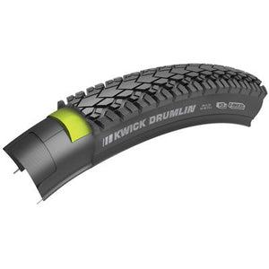 Kenda Kwick Drumlin E-Bike Tires - Puncture Resistant Reflective Multiple Sizes Available