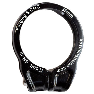 Ks S/Post Clamp,32Mm,Black Alloy,Anodized Ether Seatpost Clamp Kindshock Seatposts