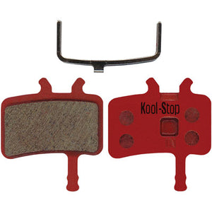 Koolstop Disc Avid Juicy/Bb7 Organic Pad, Steel Back Avid Compatible Disc Pads Kool Stop Brakepads
