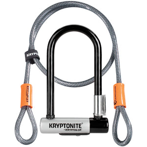 Kryptonite Krptlk Mini 7+4' Flex W/Flx Frm U-Lock 3.25X7 Kryptolok Mini-7 U-Lock W/Flex Kryptonite Locks