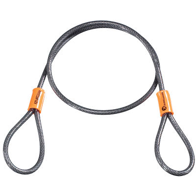 Kryptonite Krypto Flex 525 Looped Cable,2.5' Kryptoflex Double Loop Cable Kryptonite Locks