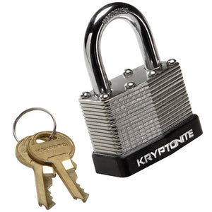 Kryptonite Laminated Stl Key Steel Key Padlock,45Mm (1 3/4) Laminated Key Padlock Kryptonite Locks