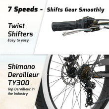 Load image into Gallery viewer, Micargi Largo GT7 26" Beach Cruiser Bike 7-Speed