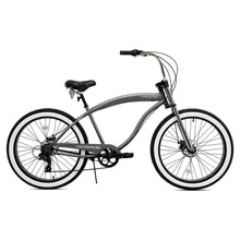 Load image into Gallery viewer, Micargi Largo GT7 26" Beach Cruiser Bike 7-Speed