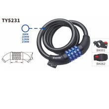 Load image into Gallery viewer, TONYON Heavy-Duty Bike Locks – U-Locks, Cable Locks &amp; Combo Options