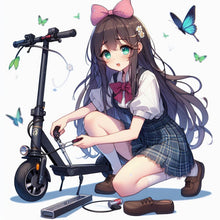 Load image into Gallery viewer, Scooter Flat tire Repair - Scooter tube install - Solid tire installation