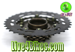 Shimano Tourney Freewheel 7 Speed Mega Range 14-34t  MF-TZ500-7 - Live4Bikes