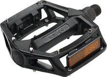 Load image into Gallery viewer, Large Platform 9/16 Replacement Pedals Aluminum  Black - Live 4 Bikes