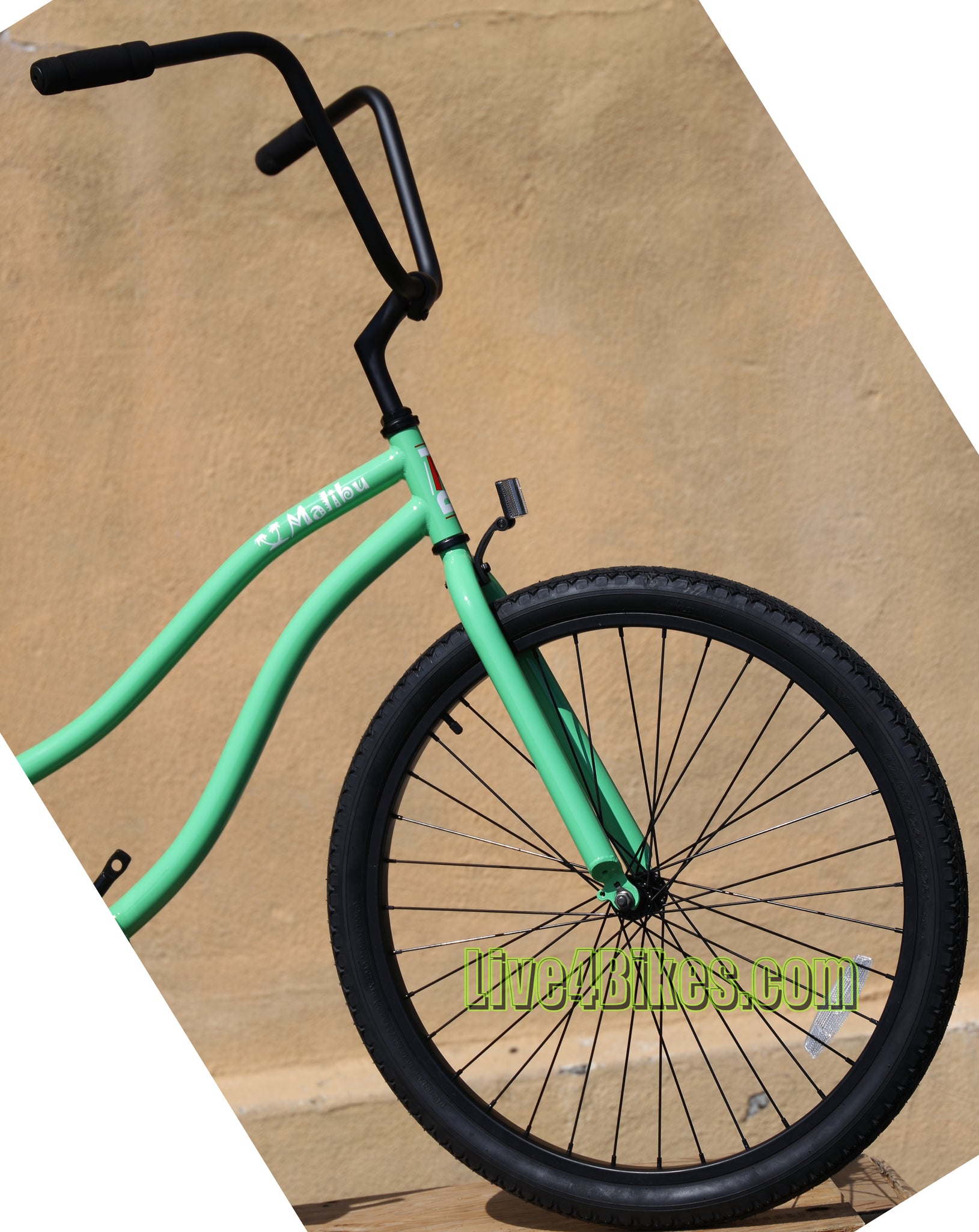 Malibu 26in Womens Beach Cruiser Bike Single Speed Cruiser