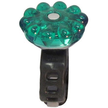 Load image into Gallery viewer, Bling Emerald Adjustable Translucent Bling Adjustable Mirrorcycle Bells Horn s