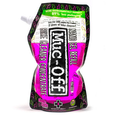 Muc-Off,Nano Gel,Pouch 500Ml,Cleaner Concentrate Nano Gel Concentrate  Lubesclean