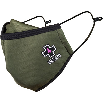 Muc-Off Face Mask,Green Reusable Mask,Small Reusable Face Mask Headsweats Apparel