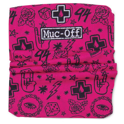 Muc-Off Neck Gaiter Pink Lightweight,Onesize Neck Gaiter  Apparel