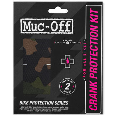 Muc-Off,Crank Protection Kit Camo, 2Pc Pack Crank Protection Kit  Bikeprotec