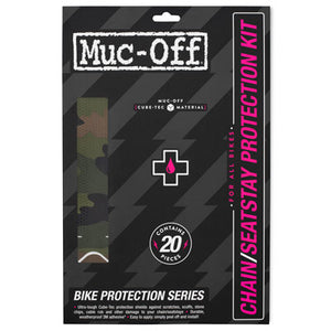 Muc-Off,Chainstay Protctn Kit Camo, 20 Pcs Pack Chainstay Protection Kit  Bikeprotec