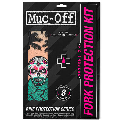 Muc-Off,Fork Protctn Kit Shred, 8 Pcs Pack Fork Protection Kit  Bikeprotec