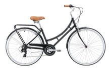 Load image into Gallery viewer, XDS Nadine SE 7-Speed Women's Hybrid City Bike - Black
