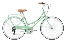 Load image into Gallery viewer, XDS Nadine SE 7-Speed Women's Hybrid City Bike - Mint Green