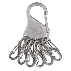 Nite Ize Keyrack S-Biner Stainless,Carabiner Keyrack S-Biner  Giftmisc