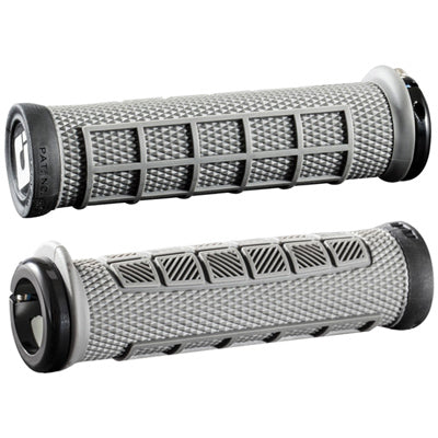 Odi Elite Pro Lock-On Grips Graphite With Black Clamps Elite Pro V2.1 Lock-On Odi Gripstape