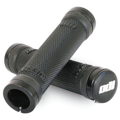Odi Ruffian Lock-On Grips Black With Black Clamps Ruffian Lock-On Odi Gripstape