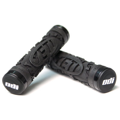 Odi Yeti Hard Core Lock-On Black With Black Clamps Yeti Hardcore Lock-On Odi Gripstape