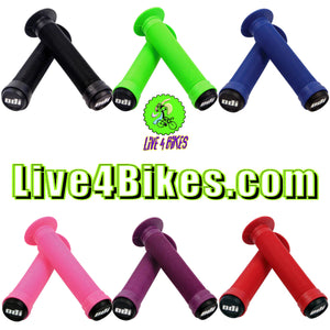 Odi Longneck St Bmx Flange Grips - Multi Colors