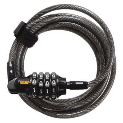 Onguard Terrier 8061 Non-Coil Cable Combo 6Mm X 4' Terrier Combo Cable Locks Onguard Locks