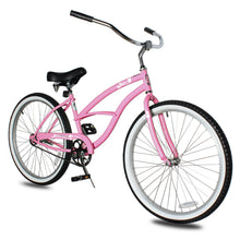 Load image into Gallery viewer, Micargi Pantera 26 Inch Women's Beach Cruiser Bike 1 Speed/ 7 Speed