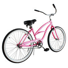 Load image into Gallery viewer, Micargi Pantera 26 Inch Women's Beach Cruiser Bike 1 Speed/ 7 Speed