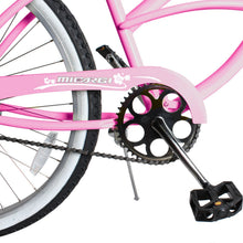 Load image into Gallery viewer, Micargi Pantera 26 Inch Women's Beach Cruiser Bike 1 Speed/ 7 Speed