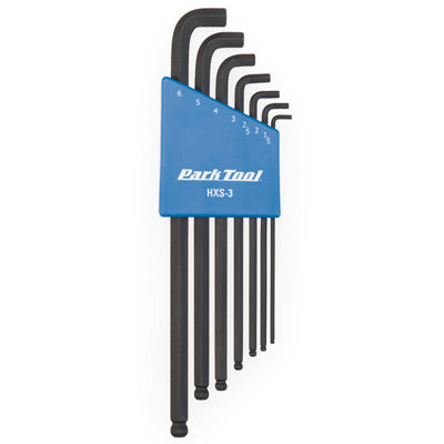 Park Hxs-3 Stubby Hex Wrnch St 1.5 - 6Mm Hxs-3 Stubby Hex Wrench Set Park Tool Tools