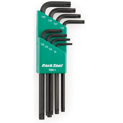 Park Tws-1 Torx Wrnch Set T9,10,15,20,25,27,30,40 Tws-1 Torx Compatible Wrench Set Park Tool Tools