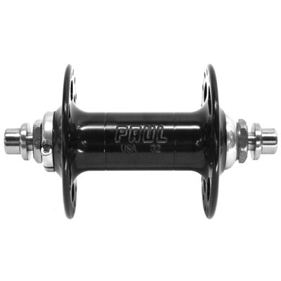 Paul,Hub,High Flange,Frnt,Blk 100Mm,Bolt-On,32H High Flange Hub Paul Component Engineering Hubs