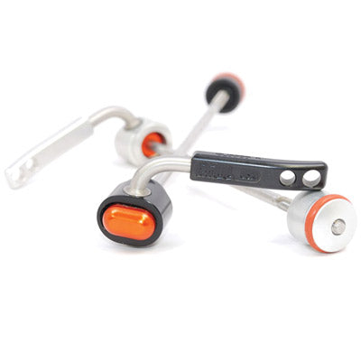 Paul,Qr Skewer,Rear,130/135 Black W/Orange,Ally/Stnlss Quick Release Skewer Paul Component Engineering Hubs