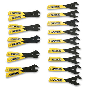 Pedros Cone Wrench Set 19 Pc Cone Wrench Set  Tools