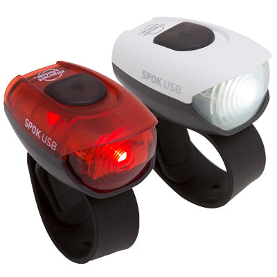 P-Bike Hl/Tl,Spok 50 Usb Combo Set Spok 50 Usb Combo  Lights